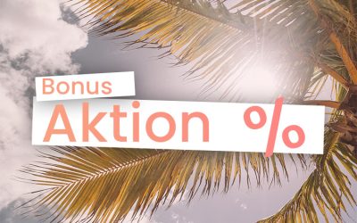 19 Jahre Blue Sun! 19% Aktion!