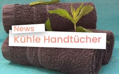 Kühle erfrischende Handtücher!
